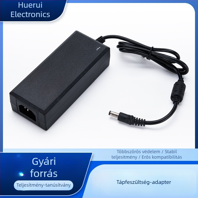 12V 5A asztali DC tápegység LED kijelzőkhöz és monitorokhoz