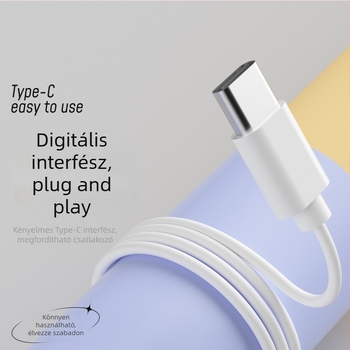 Yunshi 300c vezetékes fülhallgató Type-C csatlakozóval és digitális chippel, Huawei, Xiaomi és OPPO készülékekhez