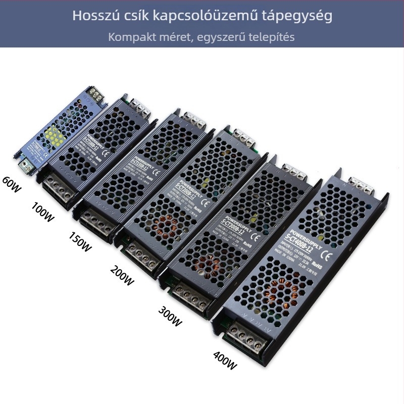 48V 100W hosszú LED-szalag kapcsolóüzemű tápegység monitorozással