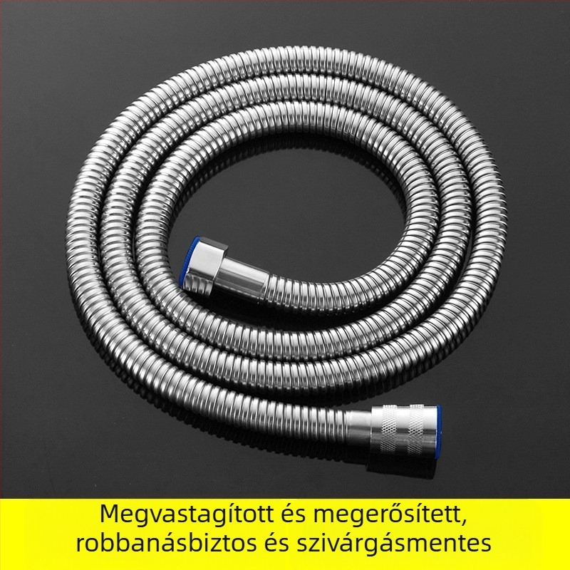 Nyomásnövelt zuhanyfej készlet fürdőszobai vízmelegítővel, ABS, KDSC-155 modell