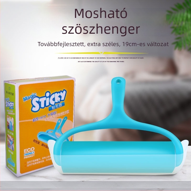 Nagy, mosható lintroller ruhákhoz és szőnyegekhez – háziállat-szőr eltávolító eszköz