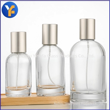 Laboratóriumi típusú üveg parfümös üveg, 30 ml/50 ml/100 ml, hordozható adagoló palack kozmetikumokhoz és illóolajokhoz