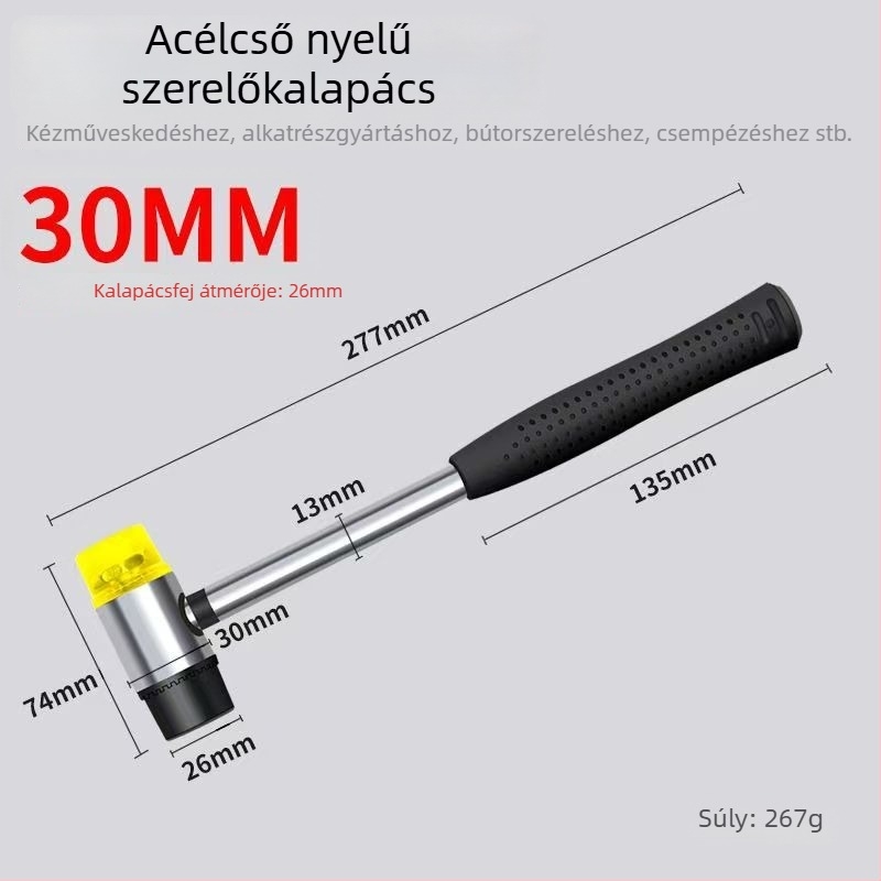 Növényi levelek nyomtatására szolgáló gumi kalapács – DIY eszköz óvodásoknak