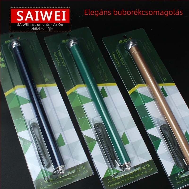 Saiwei Star 128 cm-es teleszkópos üres dobos kalapács házfelméréshez – fém fejű, kör fejű