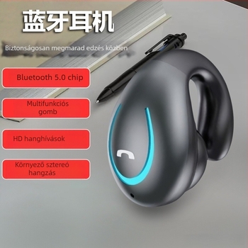 YX08 Bluetooth fülcsipeszes vezeték nélküli fülhallgató, külső viselés, nem fülbe illeszkedő dizájn, kiváló hangminőség