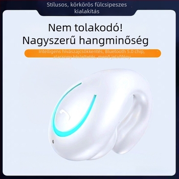 YX08 Bluetooth fülcsipeszes vezeték nélküli fülhallgató, külső viselés, nem fülbe illeszkedő dizájn, kiváló hangminőség