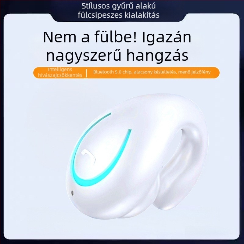 YX08 Bluetooth fülcsipeszes vezeték nélküli fülhallgató, külső viselés, nem fülbe illeszkedő dizájn, kiváló hangminőség
