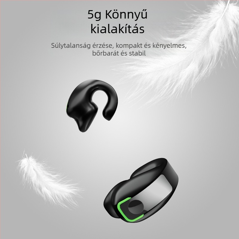 GD28 fülre rögzíthető Bluetooth fülhallgató, csontvezetéses, vezeték nélküli sportos monaurális