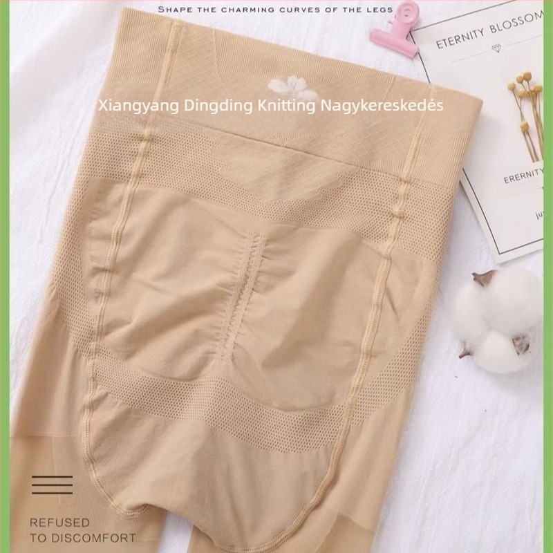 Tutu1388 Nyári vékony harisnyanadrág lotus minta, bikini kivágás, csípőformázás, nejlon