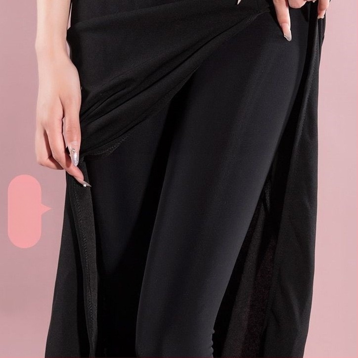 Fényes nylonharisnya fleece béléssel, szexi fazon, plusz méret, őszi–téli szezon