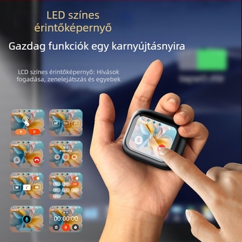 LX-10 Vezeték nélküli sport fülhallgató teljes színű érintőképernyővel, ANC+ENC, in-ear, AI fordítás