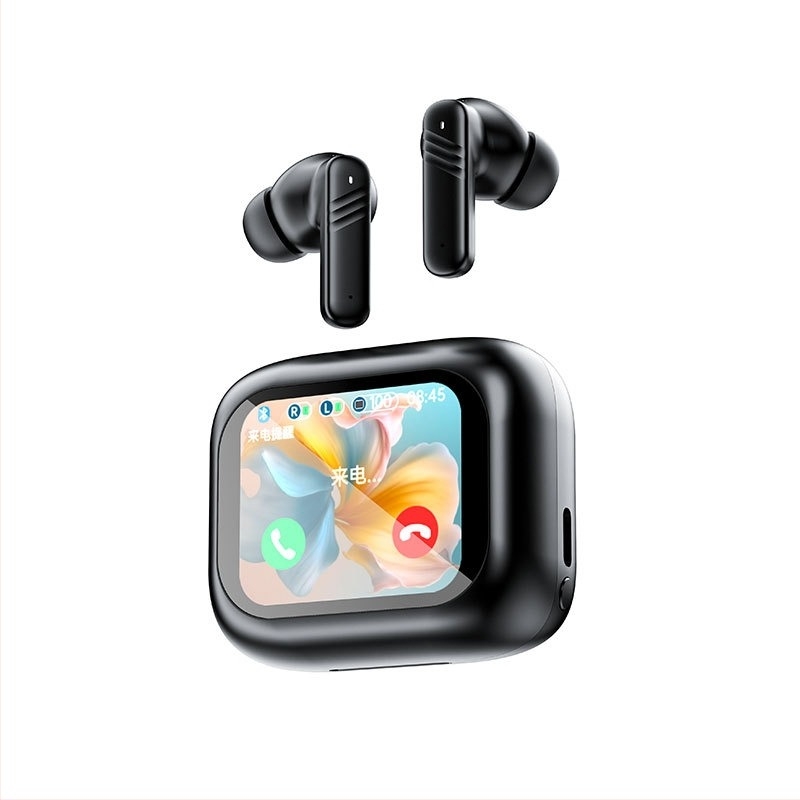 LX-10 Vezeték nélküli sport fülhallgató teljes színű érintőképernyővel, ANC+ENC, in-ear, AI fordítás