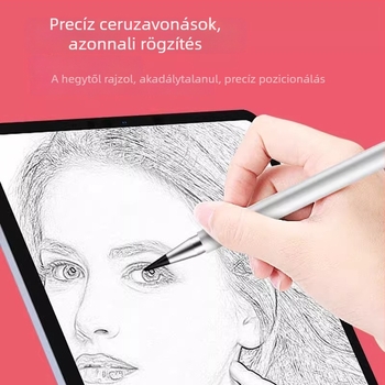 Érintőképernyős toll, kapacitív toll Apple eszközökhöz, vékony heggyel rajzoláshoz tableten, univerzális 3 az 1-ben