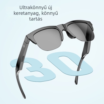 Neutral okos Bluetooth napszemüveg napvédővel és hangfunkcióval, modell F06/F07