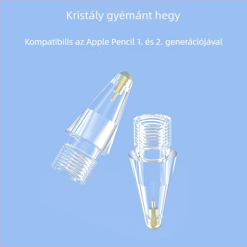 Apple Pencil cserehegye iPadhez (1. és 2. generáció), pontos érintésvezérlés