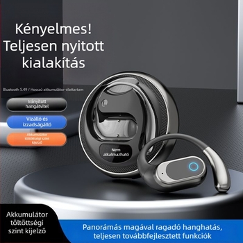 F206 fülre illeszthető sport Bluetooth fülhallgató, kiváló hangzás, kényelmes viselet, hosszú üzemidő, privát modell, univerzális