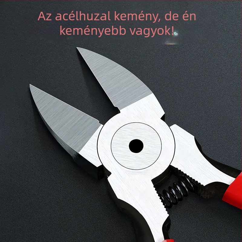 Mai Bu villanyszerelő diagonális fogó, 6 és 5 hüvelyk, ipari minőség, kis állkapocs, kézi vezetékvágó
