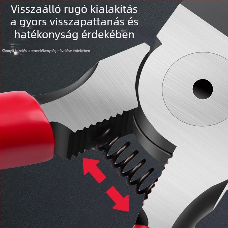 Mai Bu villanyszerelő diagonális fogó, 6 és 5 hüvelyk, ipari minőség, kis állkapocs, kézi vezetékvágó