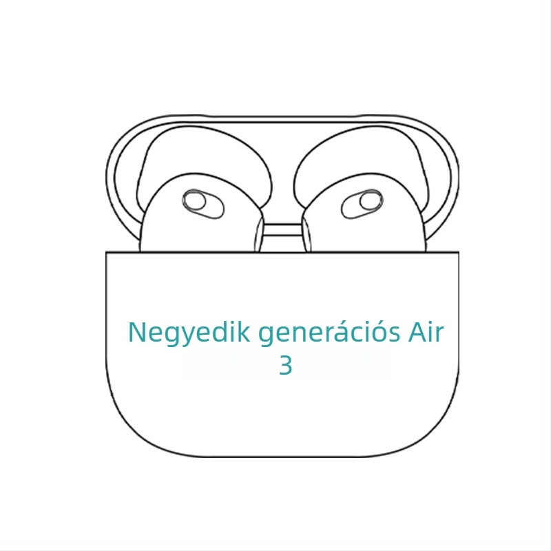 Loda-kompatibilis Apple vezeték nélküli Bluetooth fülhallgatók AirPro2, generációk 2–5