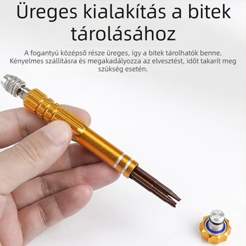 Öt az egyben csavarhúzó készlet szemüveg, telefon és laptop javítására