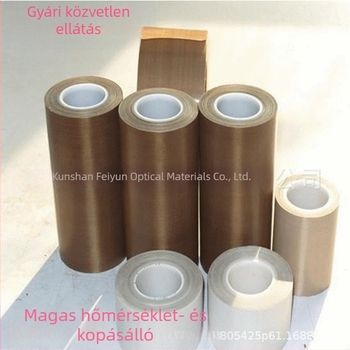 PTFE szalag magas hőmérsékleten szilikon ragasztóval