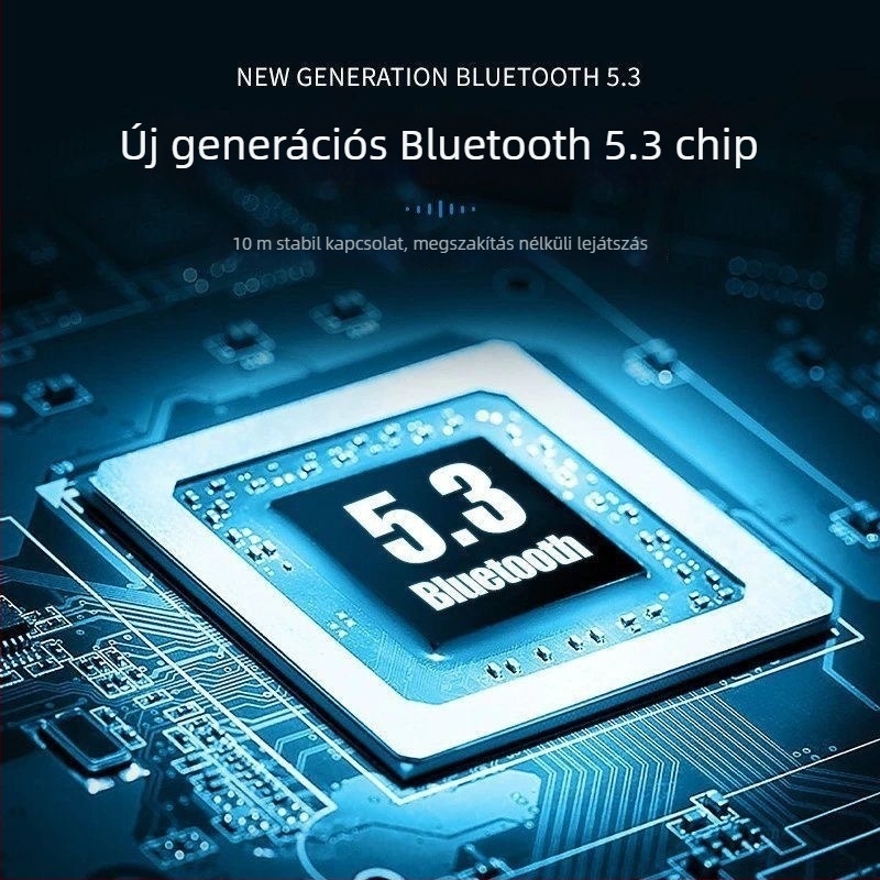 Bluetooth fülhallgató csontvezetéssel, nem a fülbe dugó, fülhorgos, sportos, egyoldalas, vezeték nélküli, hosszú akkumulátor-üzemidő, modell K9