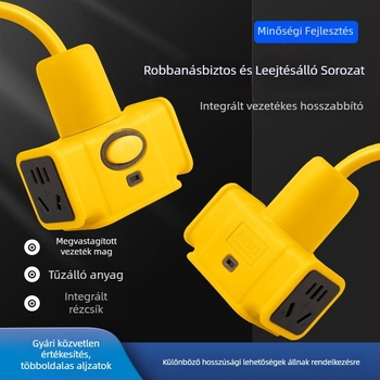 Tiszta réz 14 aljzat, nagy teljesítményű 4000W, mérnöki felhasználásra, ütésálló és strapabíró