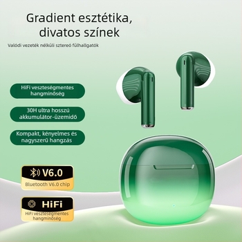 Max80Pro Aurora Bluetooth fülhallgató – stílusos kialakítás, hosszú akkumulátor-üzemidő, kiváló hangzás