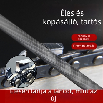 Cpai láncfűrész lánc élező fájl benzines fűrészhez, precíz élező 4.0/4.8/5.5