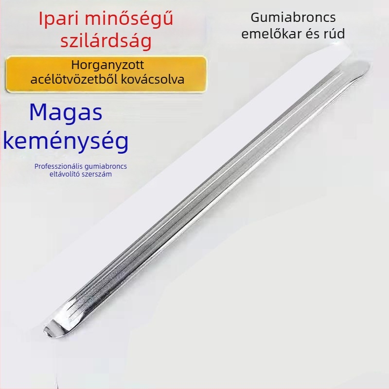 Gumiabroncs-eltávolító eszközök készlet gumiműhelyhez, rozsdamentes acélból, emelő- és leverővasakkal