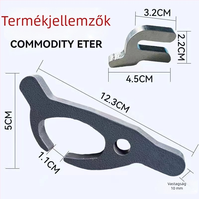 Gumiabroncs-eltávolító eszközök készlet gumiműhelyhez, rozsdamentes acélból, emelő- és leverővasakkal