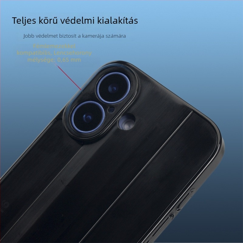iPhone 16 Pro Max PC burkolatú védőtok Porsche-stílusban, teljes lefedéssel