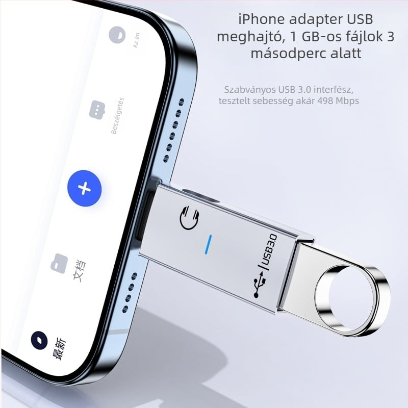 Privát modell Apple USB 3.0 Type-C fejhallgató-adapter, 2-in-1 adatátalakító