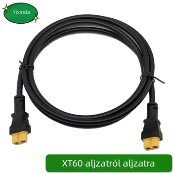 XT60–XT60/DC7909 napelem csatlakozó kábel kültéri hordozható energiaellátáshoz