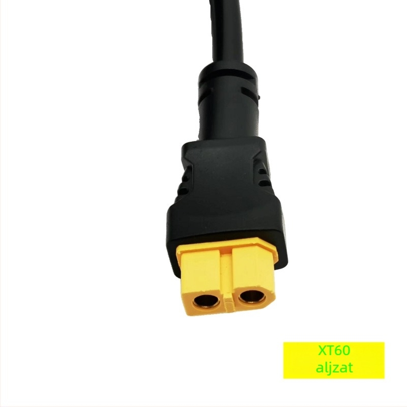 XT60–XT60/DC7909 napelem csatlakozó kábel kültéri hordozható energiaellátáshoz