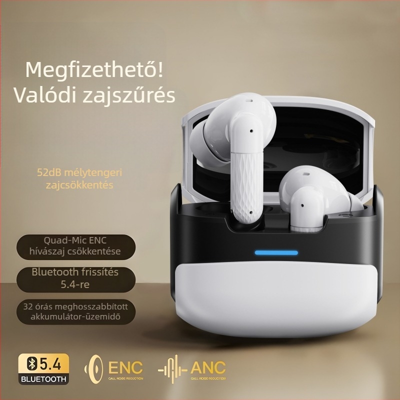 W919 sportos valódi vezeték nélküli in-ear Bluetooth fülhallgató, nagy kapacitású akkumulátorral gaminghez