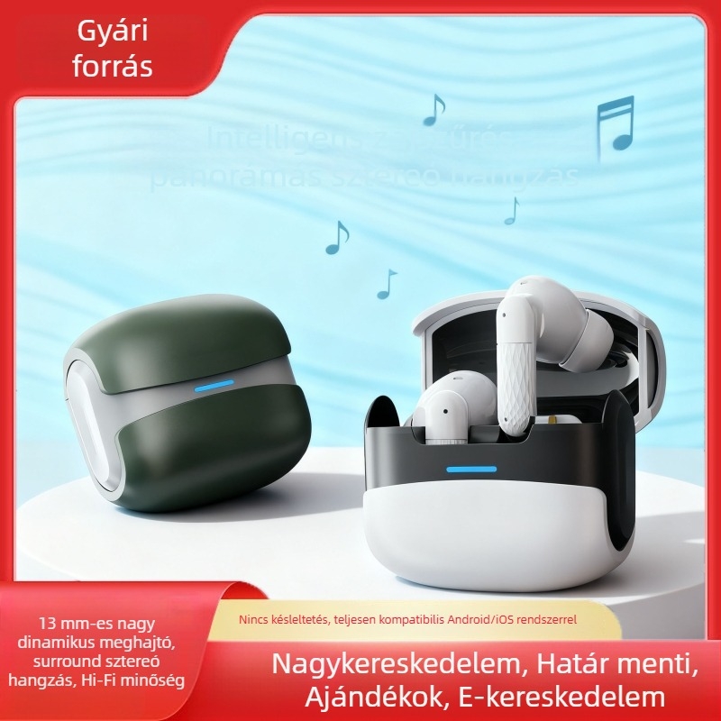 W919 sportos valódi vezeték nélküli in-ear Bluetooth fülhallgató, nagy kapacitású akkumulátorral gaminghez