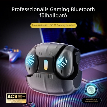 Fülcsipeszes sport Bluetooth fülhallgató, privát modell, Bluetooth 5.4, alacsony késleltetés, nem a fülbe illő kialakítás, hosszú üzemidő