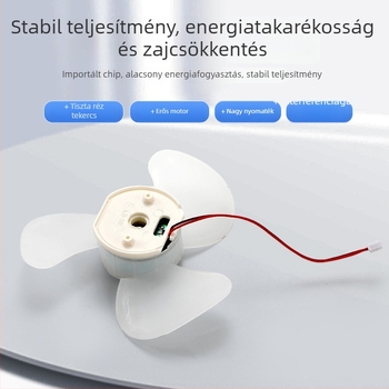 5 hüvelykes, 3-lapátos brushless motor készlet, kézi kis ventilátorhoz, mini ventilátorhoz, csendes motor