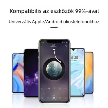 Pro5S TWS Bluetooth fülhallgatók, mini méret, elegáns dizájn