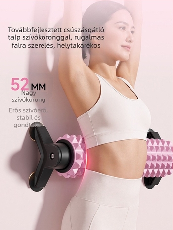 Szívófejes állvány, habroller masszázsra és izomlazításra, professzionális masszázs, lábkarcsúsítás, fitnesz és jóga roller berendezés
