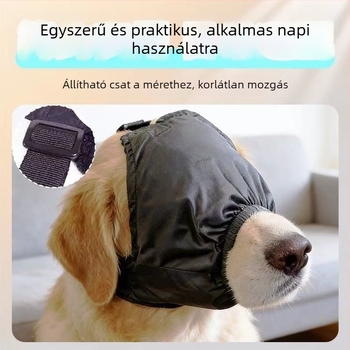 Kutya utazási szemmaszk mozgás okozta rosszullét ellen, fényblokkoló, stresszoldó