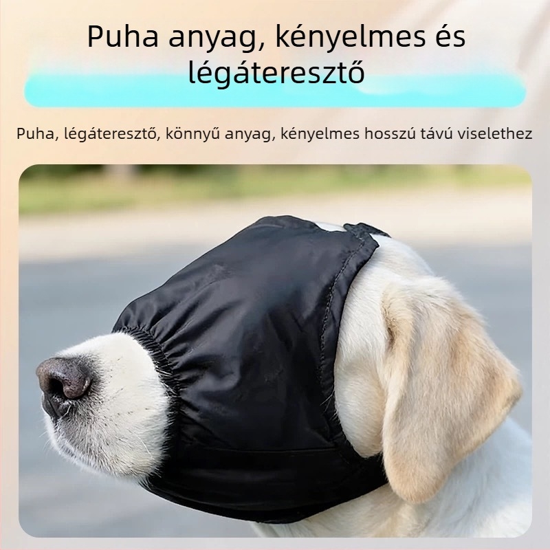 Kutya utazási szemmaszk mozgás okozta rosszullét ellen, fényblokkoló, stresszoldó