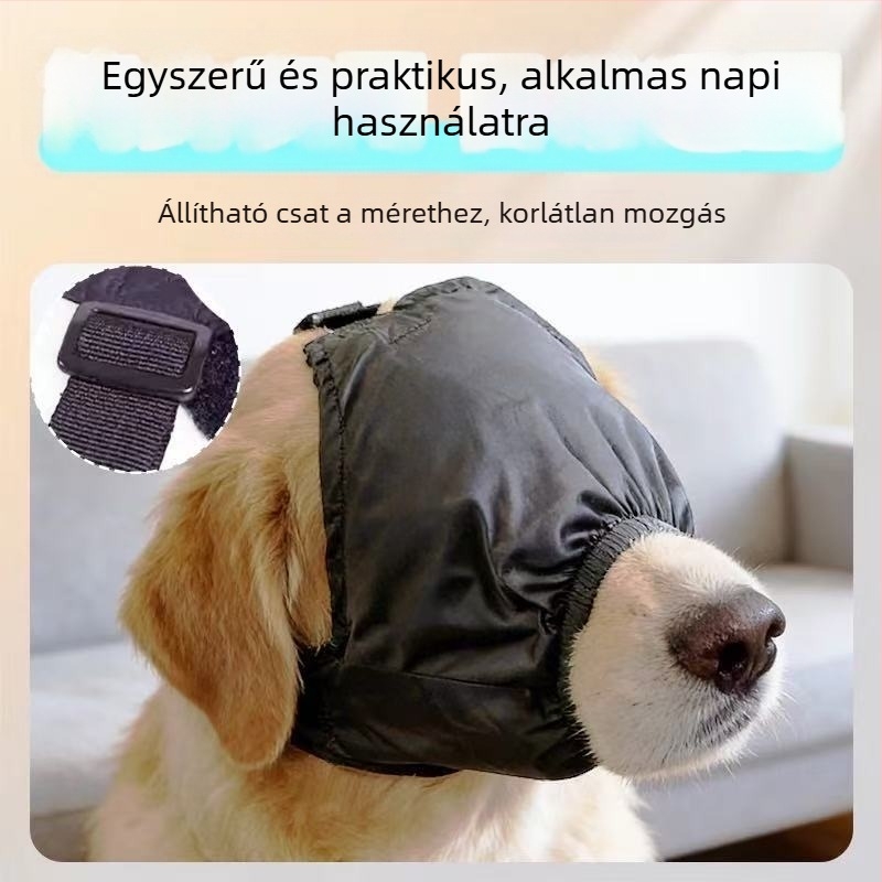 Kutya utazási szemmaszk mozgás okozta rosszullét ellen, fényblokkoló, stresszoldó