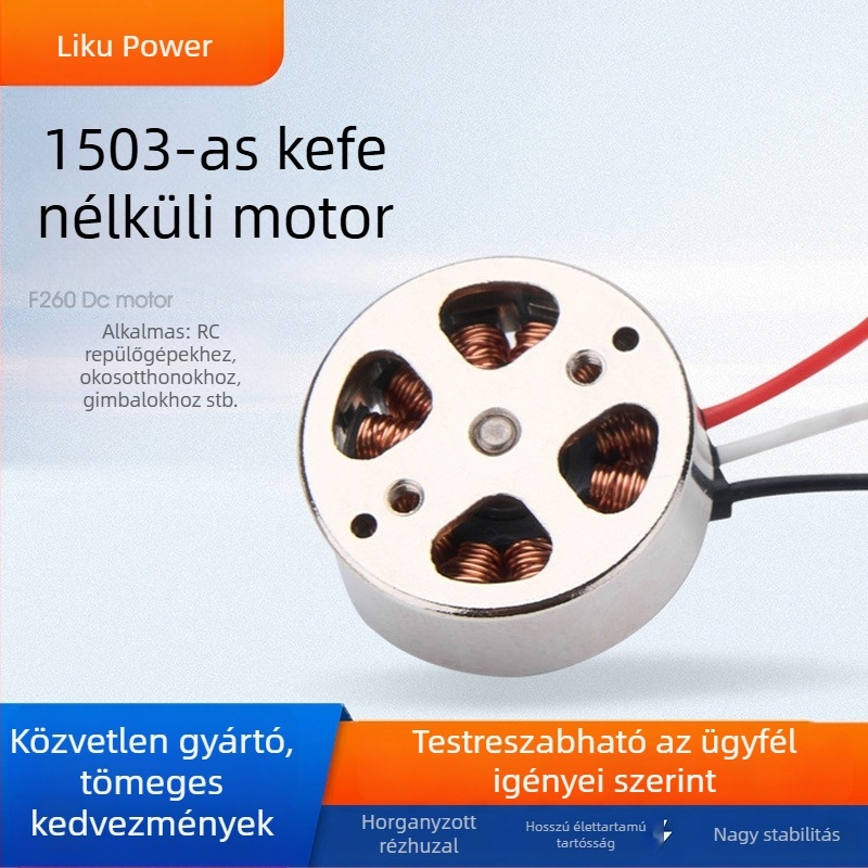 Xiangying 1503/1506/1806 kisméretű brushless motor modellrepülőkhöz
