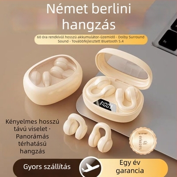 X53 érintéses fülbe illeszkedő TWS vezeték nélküli headset zajszűrő és digitális kijelzővel