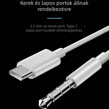 3. generációs vezetékes in-ear fülhallgató Type-C digitális chippel Apple, Xiaomi, Huawei, Redmi és Honor okostelefonokhoz
