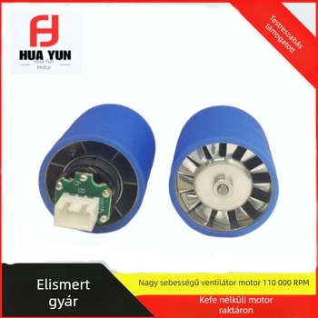 90 000 RPM-es brushless mikromotor, 7,4–12 V, nagy sebesség