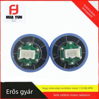 90 000 RPM-es brushless mikromotor, 7,4–12 V, nagy sebesség