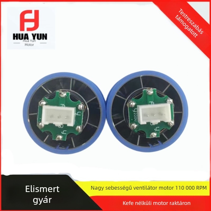 90 000 RPM-es brushless mikromotor, 7,4–12 V, nagy sebesség